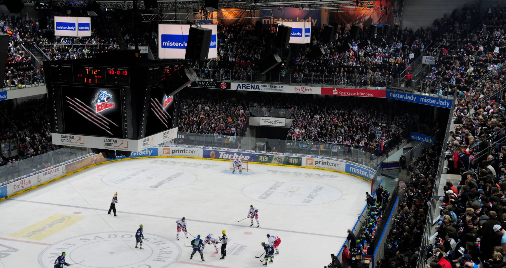 Nurnberg Ice Tigers vs Straubing Tigers